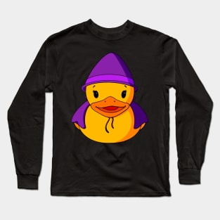 Witch Rubber Duck Long Sleeve T-Shirt
